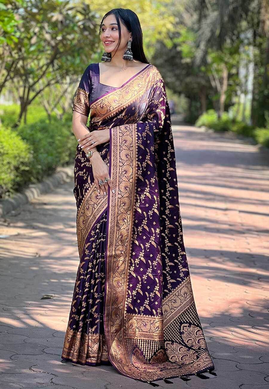 Banarasi Soft Silk saree - MYLUXURY LANE ENTERPRISE